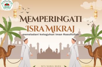 Peringatan Isra Mikraj di MTs Nurul Huda Sambisari